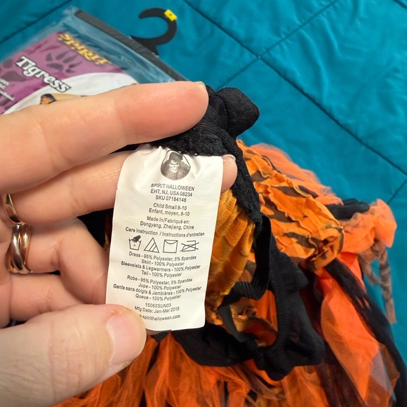 Girls tigress Costume M 8-10 - Picture 4 of 6